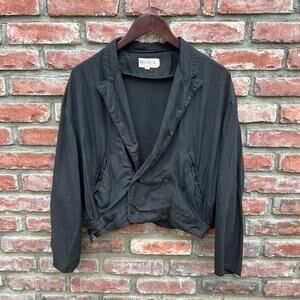 Vintage French Connection Puffy Sleeve Cropped Top Small